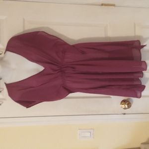 Merona Sheer Bathing Suit Cover Up- Size Large